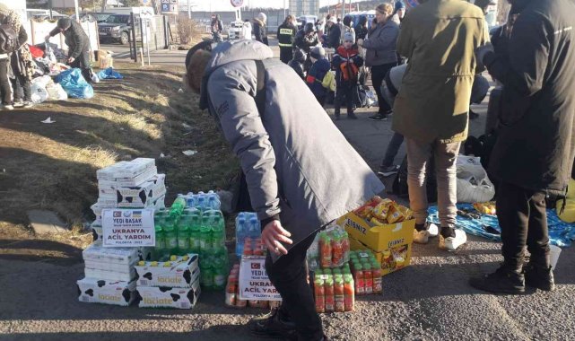 Yedi Başak'tan savaş mağduru Ukrayna halkına yardım