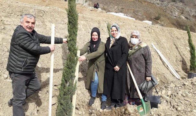 Yeni Yusufeli kadınların eliyle yeşilleniyor