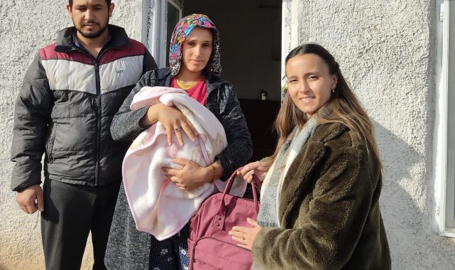 Yenidoğan bebeklerin ilk hediyesi Çifteler Belediyesi'nden