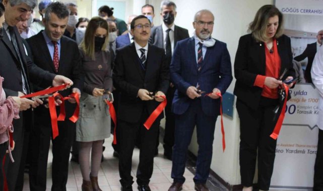 Yenilenen göğüs cerrahisi servisi törenle hizmete girdi