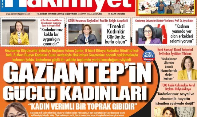 Yerel gazeteden kadınlara özel baskı