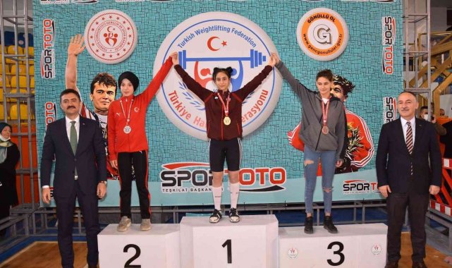 Yıldızlar Kulüpler Türkiye Halter Şampiyonası sona erdi