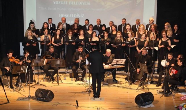 Yozgat Belediyesi Türk Sanat Müziği Topluluğu kulakların pasını sildi
