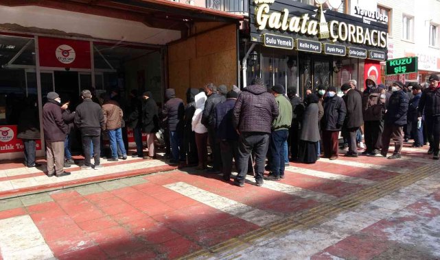 Yozgat'ta Et ve Süt Kurumu satış şubesinde Ramazan yoğunluğu yaşanıyor