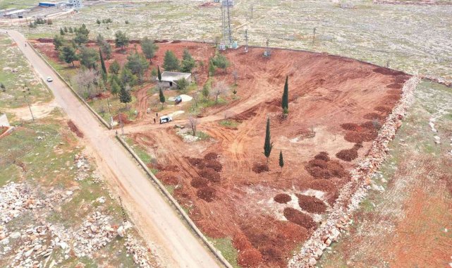 Yukarı Göklü Mahallesinde kent park çalışması