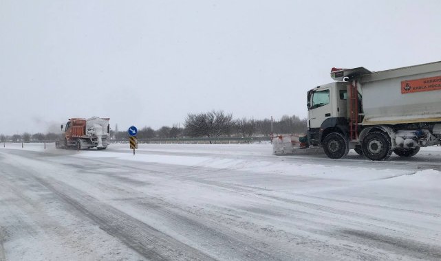 Yüksek kesimlerde kar yağışı