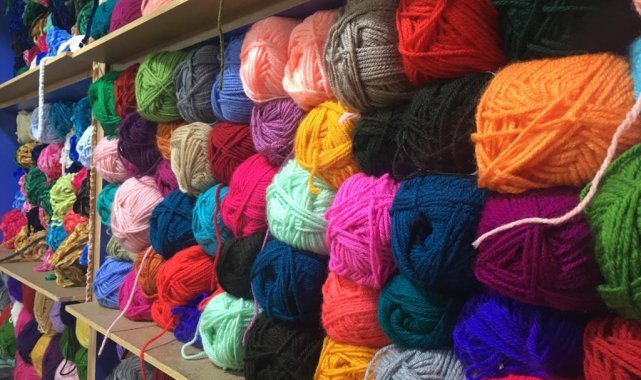 Yün iplikler artık hobi olarak kullanılıyor