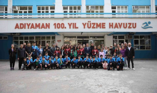 Yüzmede 72 madalya ile büyük başarı