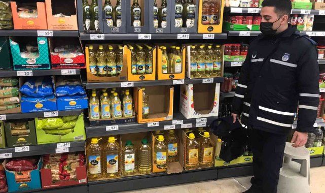 Zabıta'dan stok yağ denetimi