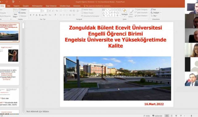 ZBEÜ&#039;de engelsiz üniversite ve yükseköğretimde kalite konuşuldu