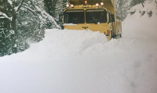 Zonguldak&#039;ta kar yağışı etkili oldu