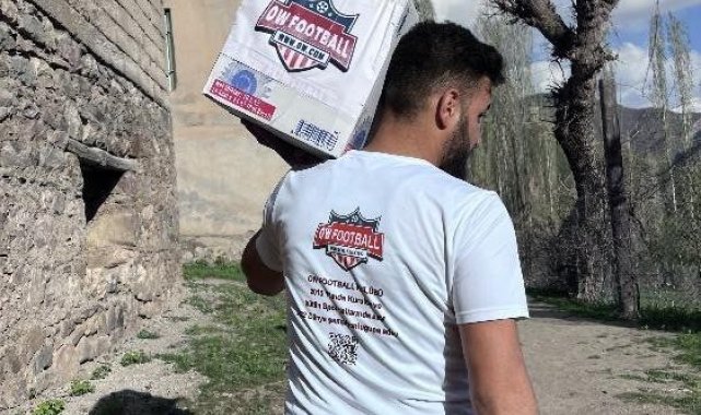0W Football Kulübünden ihtiyaç sahibi ailelere yardım