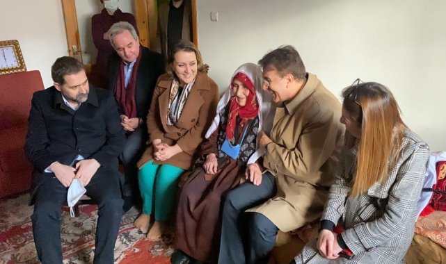 105 yaşındaki nineden Cumhurbaşkanı&#039;na duygulandıran dua