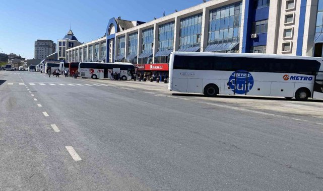 15 Temmuz Demokrasi Otogarı bayram öncesi sakin