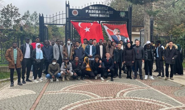 16 farklı ülkeden öğrencilere Bilecik&#039;in tarihi ve kültürel değerleri anlatıldı