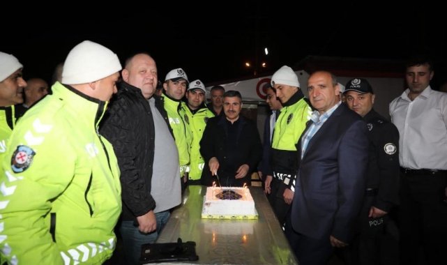 177 yıl pastasını uygulama noktasında kestiler