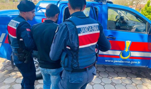 2 yıl 10 ay hapis cezası vardı jandarma ekiplerince yakalandı