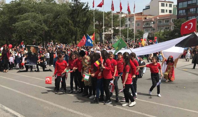 23 Nisan Kırklareli'nde coşku ile kutlandı