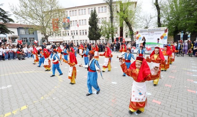 23 Nisan Ulusal Egemenlik Ve Çocuk Bayramı coşkuyla kutlandı