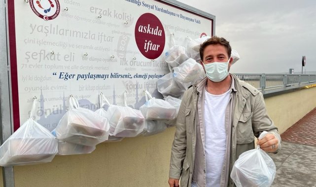'Askıda İftar' zor durumda kalanların imdadına yetişiyor