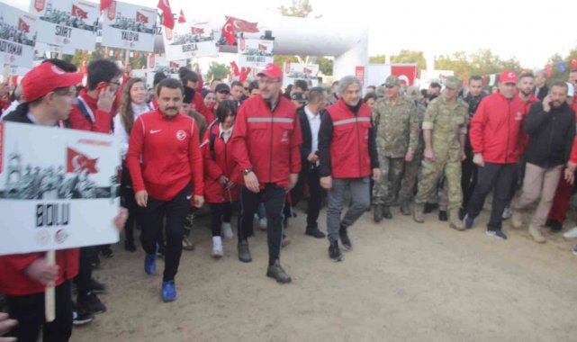 57. Alay Vefa Yürüyüşü yapıldı