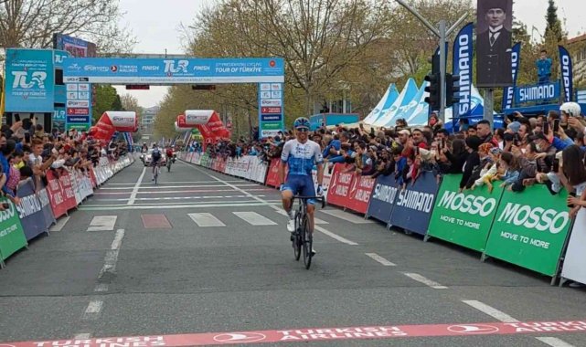 57. Cumhurbaşkanlığı Bisiklet Turu'nun Tekirdağ etabı tamamlandı