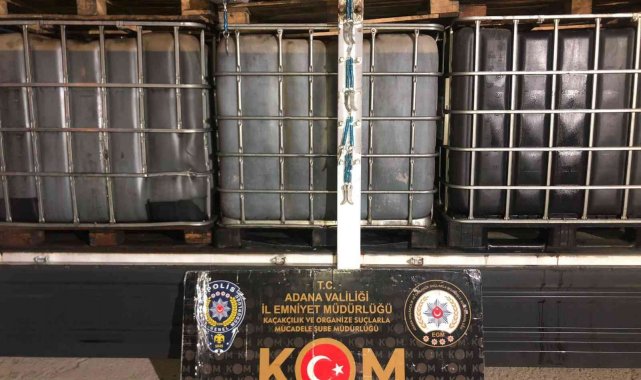 6 bin litre kaçak akaryakıt ele geçirildi
