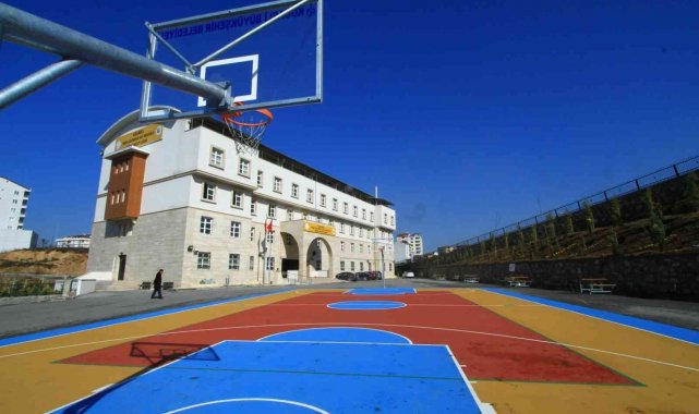 70 okula basketbol sahası yapılacak