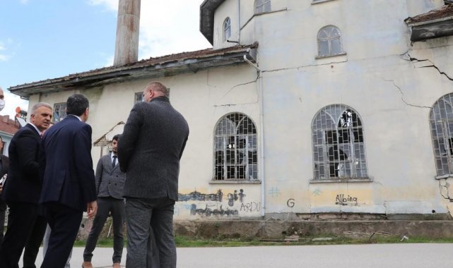 70 yıllık cami restore edilecek
