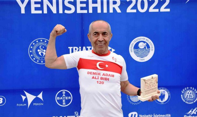 73 yaşındaki Demir Adam, 24 saatte 2 birincilik aldı