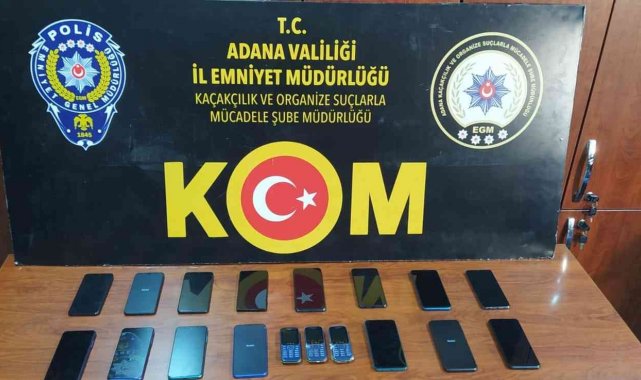 Adana'da kaçakçılık operasyonu