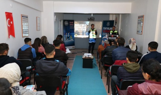 Aday sürücülere son ders jandarmadan