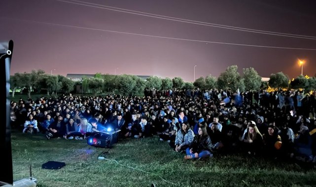 ADÜ Botanik Bahçesi&#039;nde film gösterimi gerçekleşti