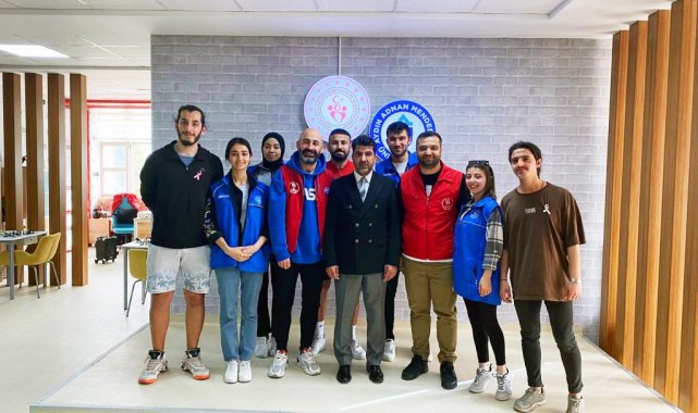 ADÜ Rektörü Aldemir, gençlerle bir araya geldi