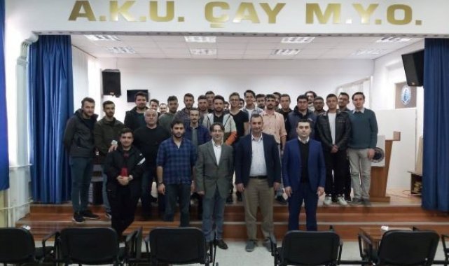 Afyonkarahisar'da, 'Kamu Binalarında Enerji Verimliliği' seminer verildi