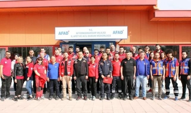 Afyonkarahisar'da KBRN eğitimi ve tatbikatı