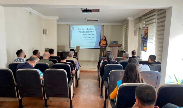 Akdeniz'de kadına yönelik şiddetle mücadele eğitimleri sürüyor