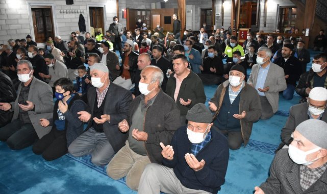 Aksaray'da şehitler için mevlit okutuldu