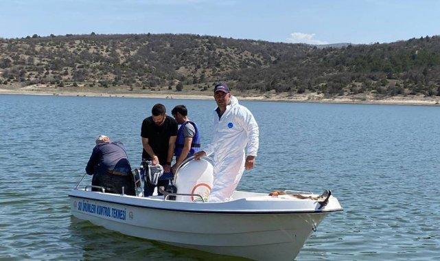Altıntaş Beşkarış Barajında amatör balık tutma yarışması ile ilgili denetim ve kontroller