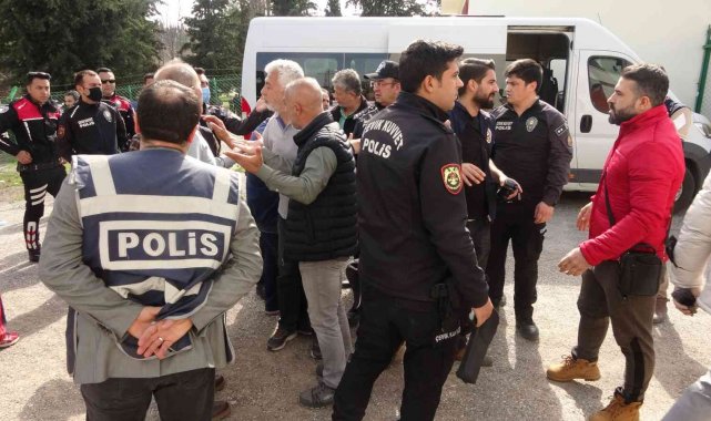 Amatör maçta ortalık savaş alanına döndü