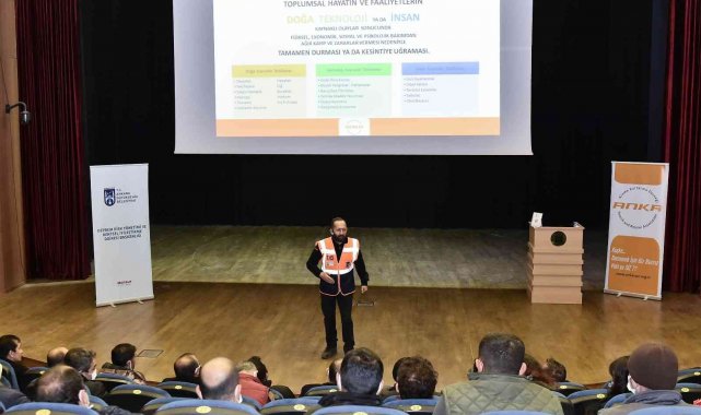 Ankara Büyükşehir Belediyesi'nin afet farkındalık eğitimine yoğun ilgi