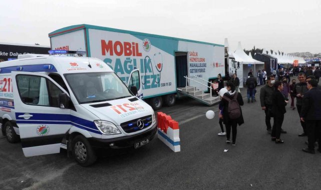 Antalya BilimFest'te sağlık taraması