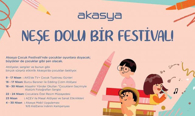Ara tatil döneminde çocuklara özel festival