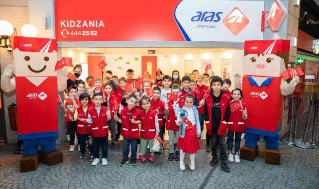 Aras Kargo KidZania Şubesi, 23 Nisan etkinliğinde çocuklara ev sahipliği yaptı
