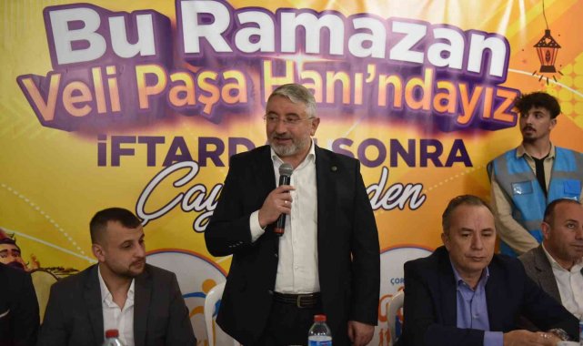 Aşgın ve Ceylan gençlerle iftarda biraya geldi