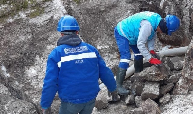ASKİ, Koçarlı'da çalışmalarını sürdürüyor