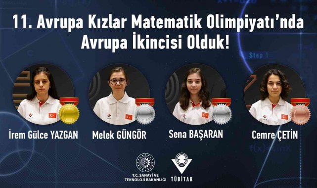 Avrupa Kızlar Matematik Olimpiyatı&#039;nda tarihi başarı
