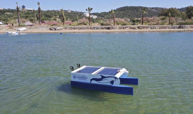 Aydın Büyükşehir Belediyesi elektrikli deniz temizlik aracı üretti