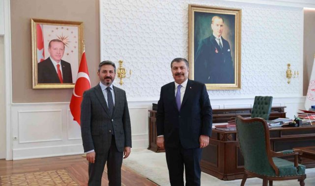 Aydın, Sağlık Bakanı Koca ile görüştü
