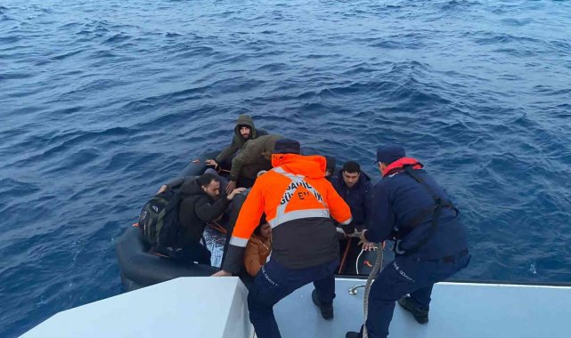 Aydın'da 7 düzensiz göçmen kurtarıldı